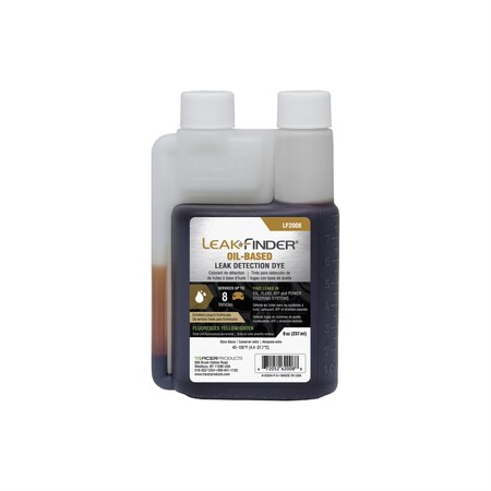 Spectronics Corp/Tracer Leakfinder 8-Oz Bottle Oil Dye LF2008